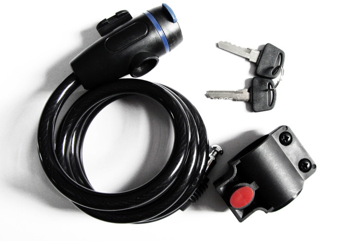 【單車裝備 單車配件 車鎖 1.2米鋼纜鎖】?jī)r(jià)格,廠家,圖片,其他鎖具,鄭州市二七區(qū)海霞文具用品行-